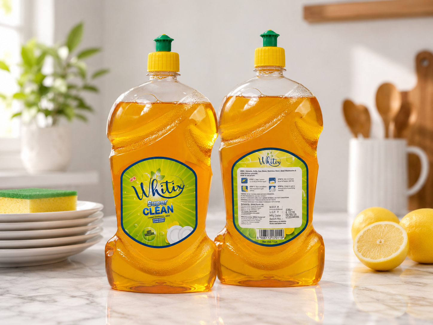 Whitix Dishwash Liquid — 250 ml